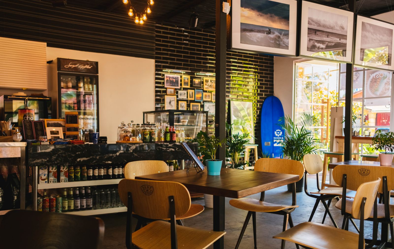 Cafe interior